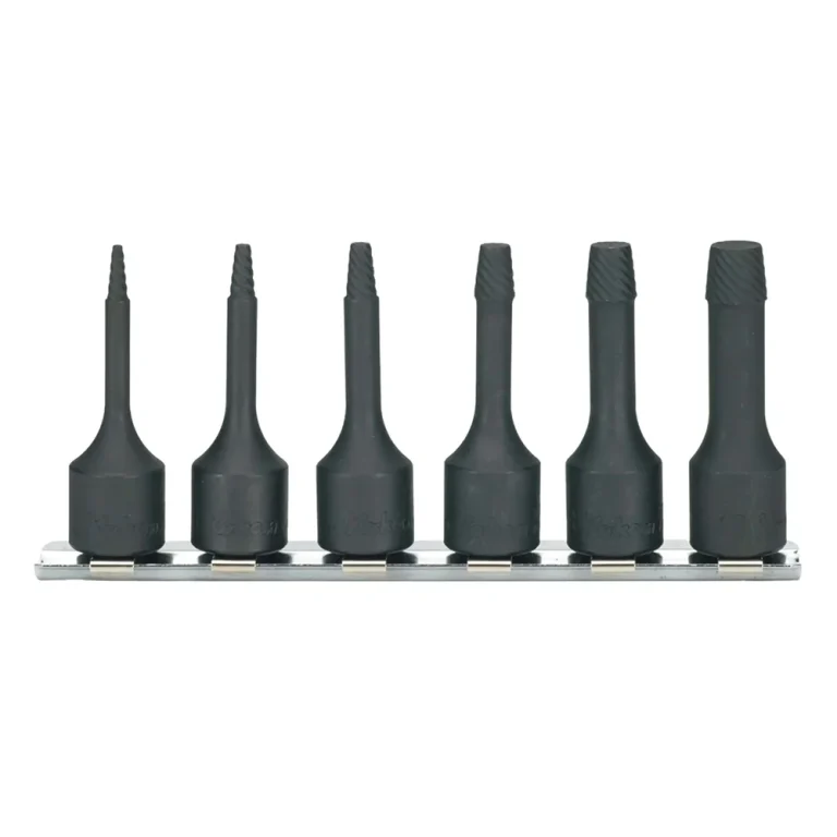 3/8" bolt twister, 6teiliger satz auf halteschiene