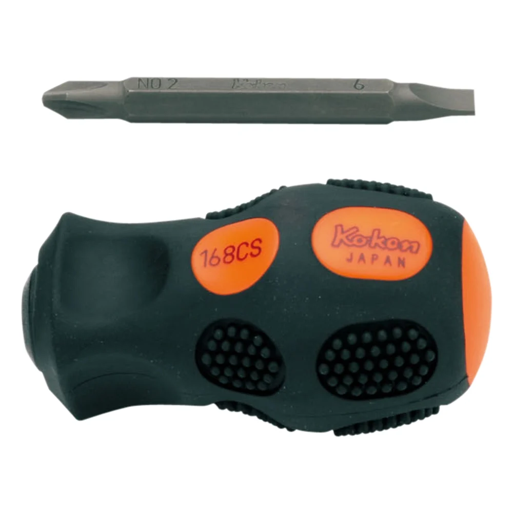 Drehgriff mit doppelseitigen Einsätzen (kurz)