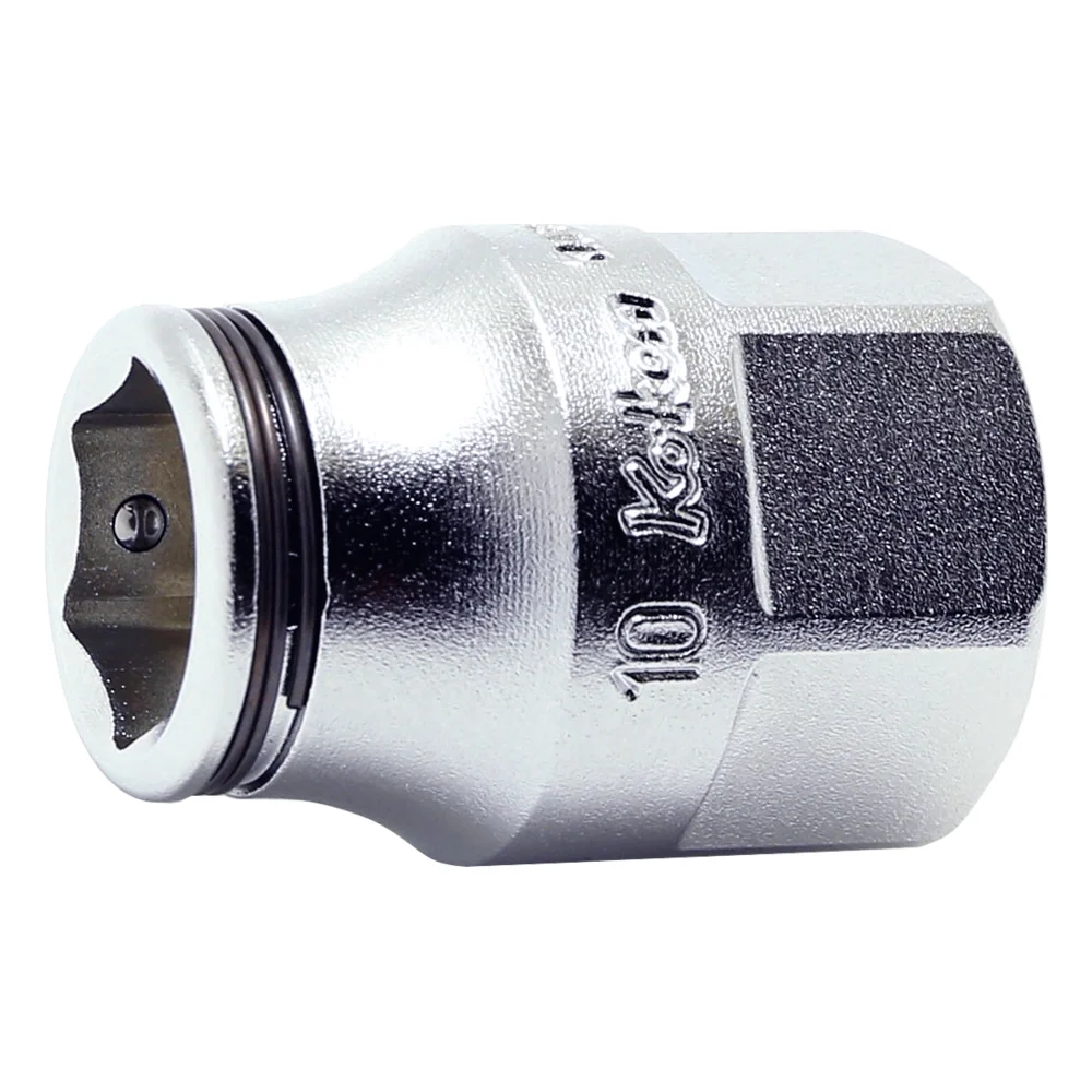 3/8'' 6-kant Stecknuss mit zusätzlichem Aussensechskant, NUT GRIP