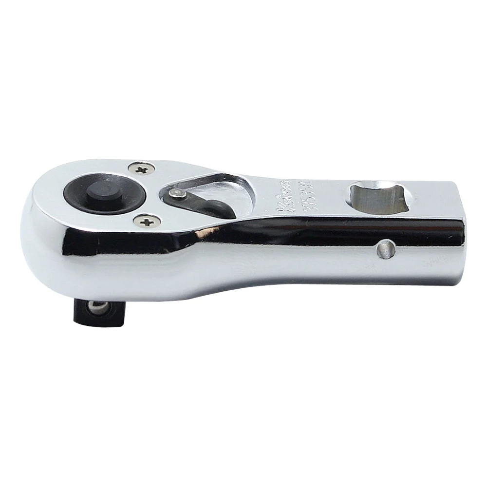 3/8'' Ratsche mit 2 Vierkantöffnungen und Entriegelungsknopf