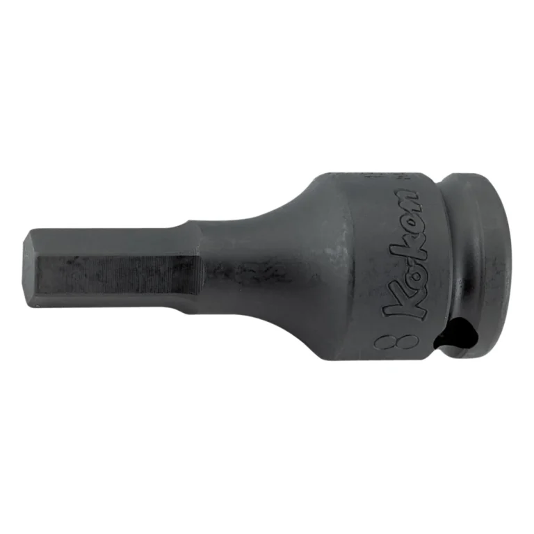 3/8'' Schlagschrauber Aussensechskant-Bitstecknuss, 52 mm