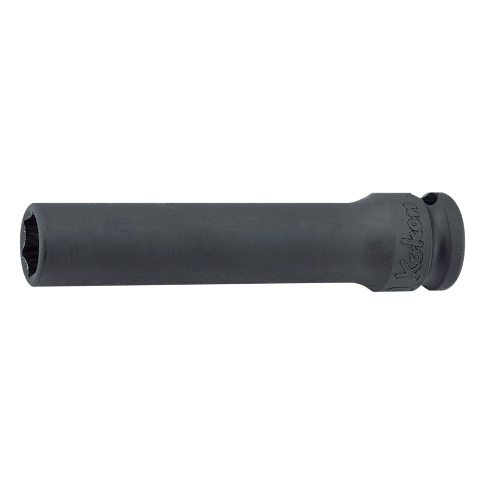 3/8'' 6 kant schlagschrauber nuss (zoll), dünnwandig, 80 mm