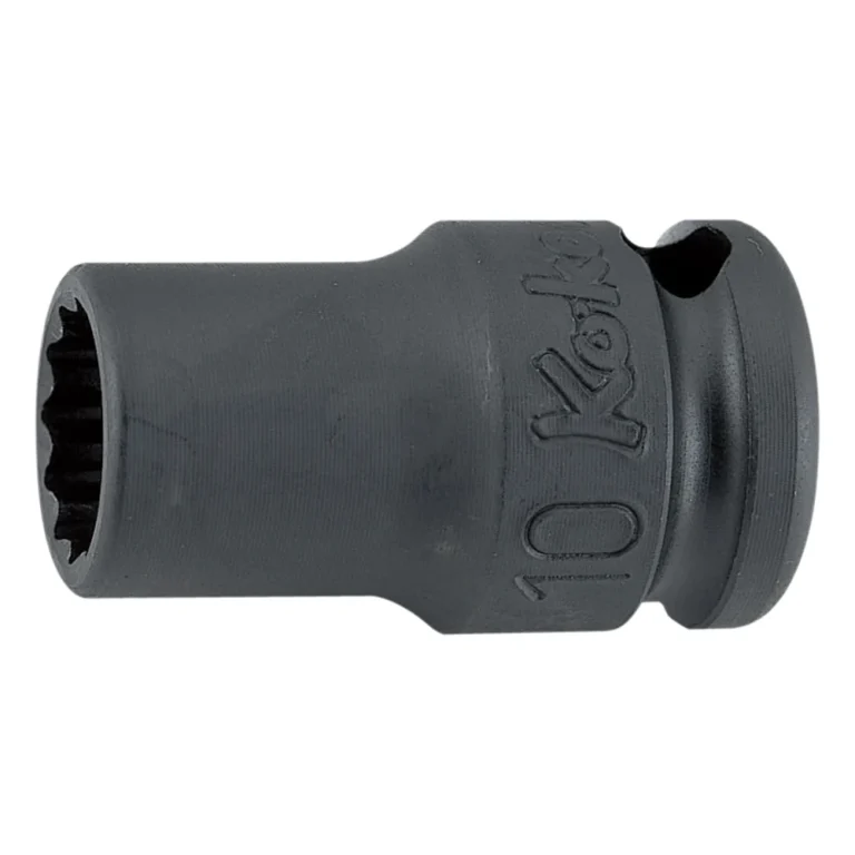 3/8'' 12-kant Schlagschrauber Nuss, dünnwandig