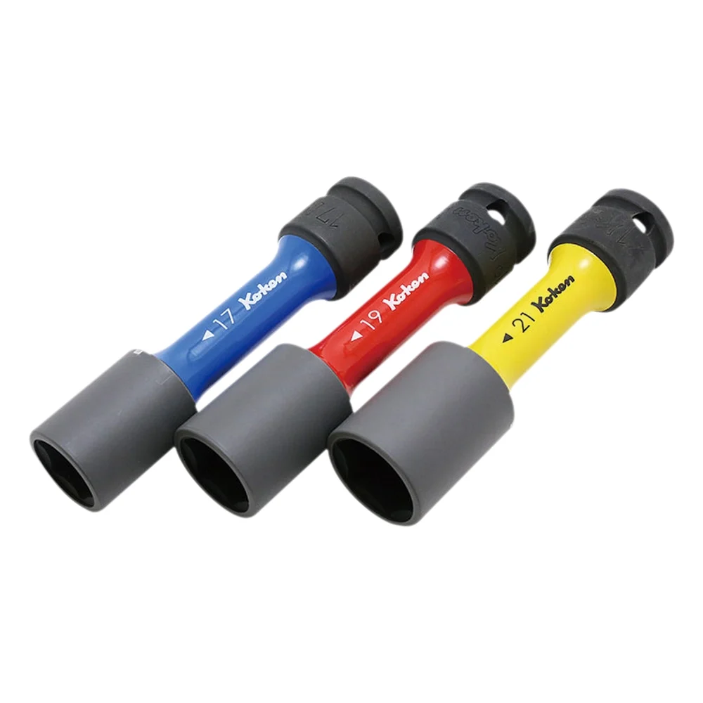 1/2″ Schlagschrauber Nüsse für die Radmontage (dünnwandig), 3-teilig