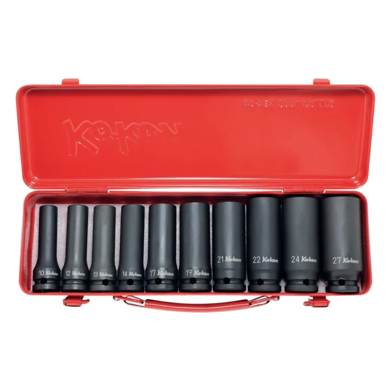 1/2''  6-kant Schlagschrauber Nusssatz in langer Ausführung