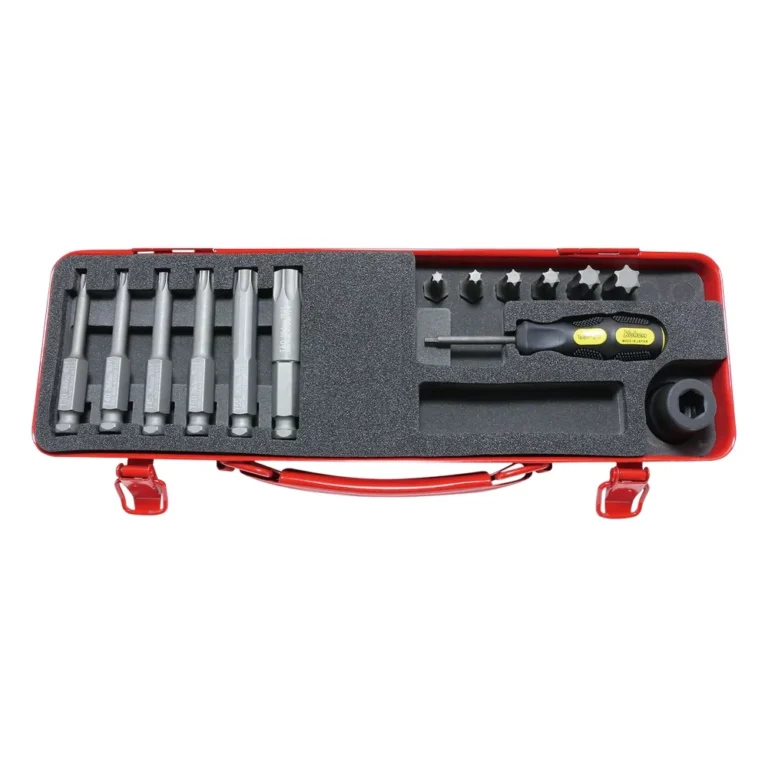 1/2'' Schlagschrauber TORX®-Bitsatz mit Schraubenzieher