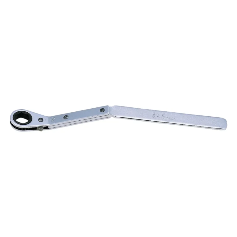 Ratcheting Ring Spanner for spark plugs