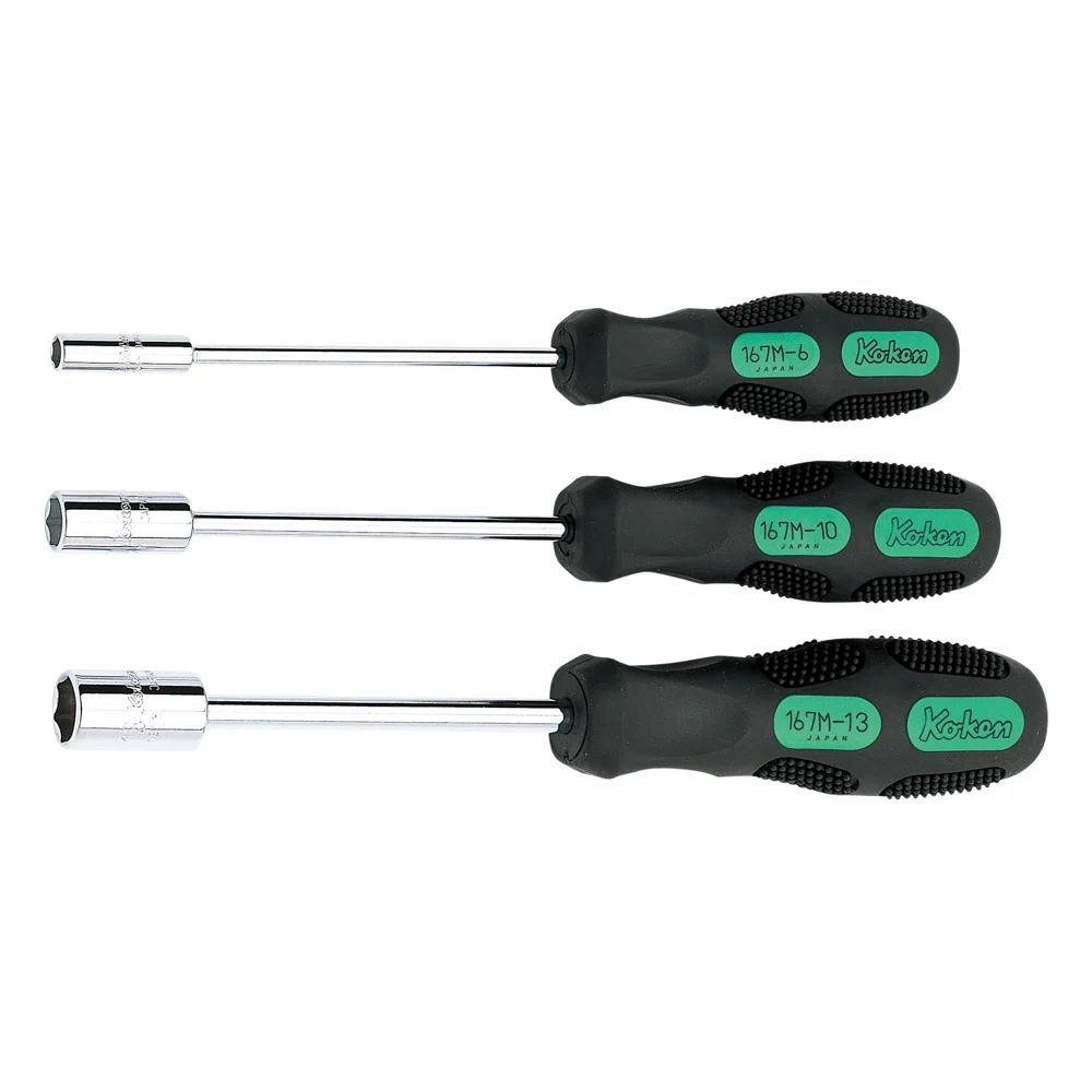 Schraubenzieher mit integriertem Sechskant (Zoll)