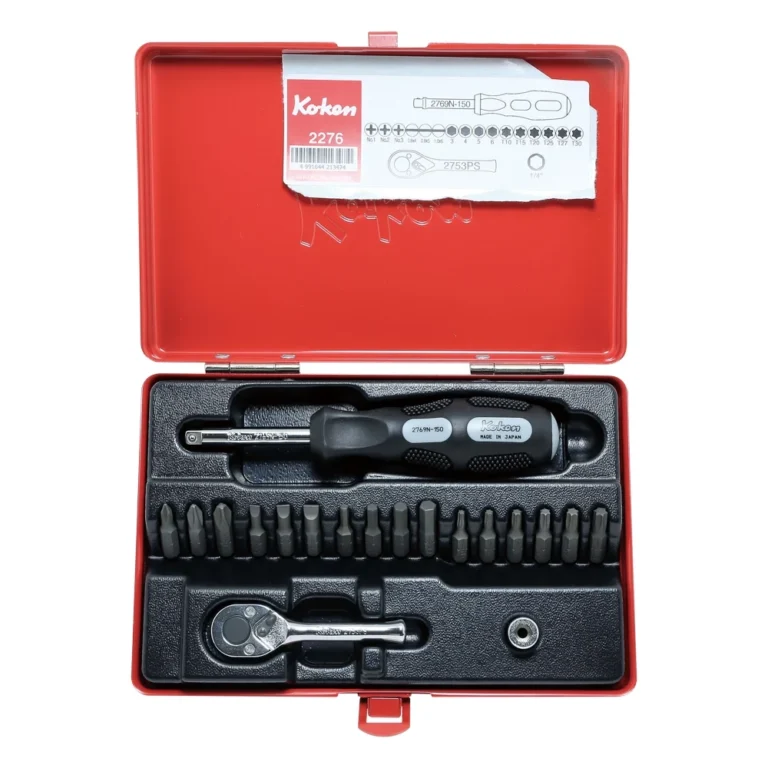1/4'' Bitsatz mit Zubehör