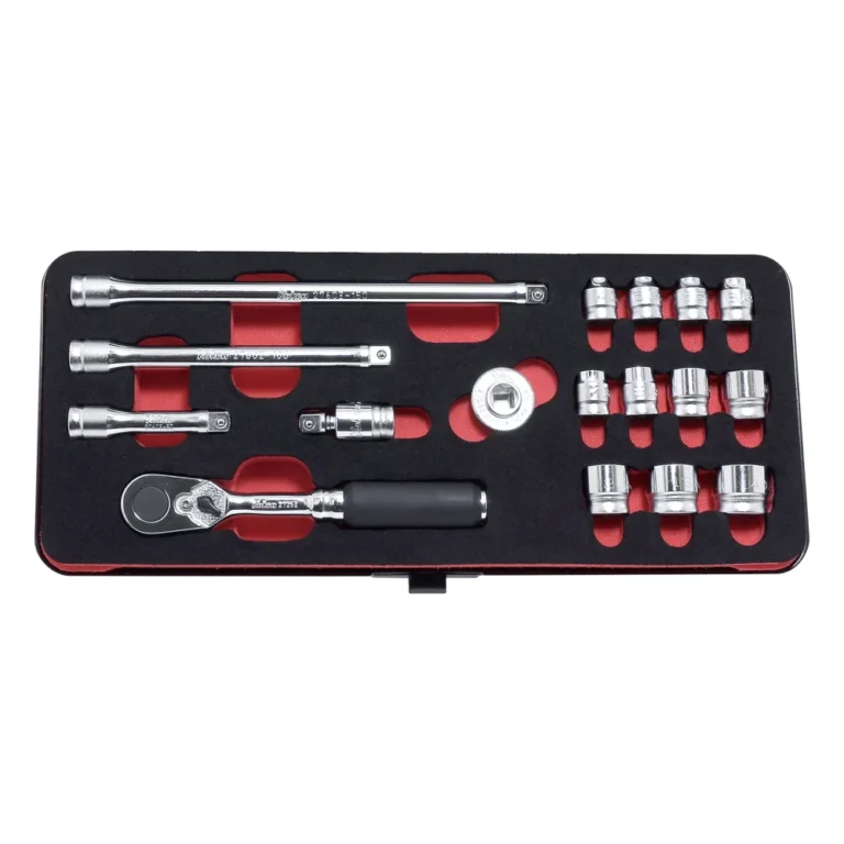 1/4” Ratschensatz in Weichschaumeinlage, Z-SERIE