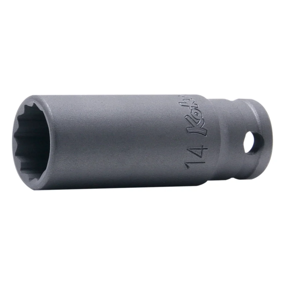 3/8'' 12-kant Industrie Nuss, 55 mm