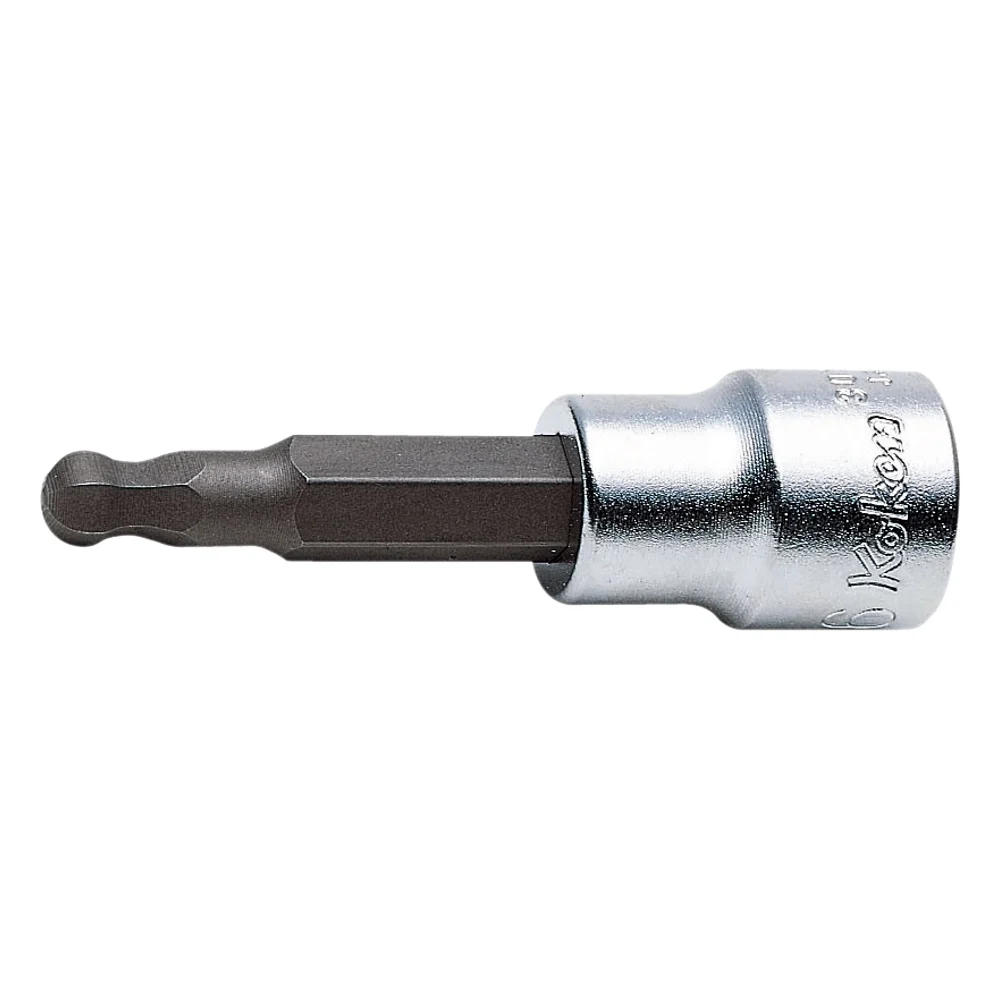 1/4" Kugelkopf-Aussensechskant-Bitstecknuss, 162 mm