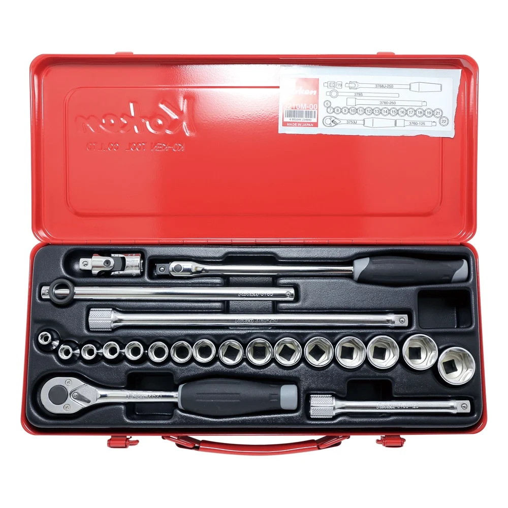 3/8'' 6-kant Nusssatz, SURFACE-DRIVE