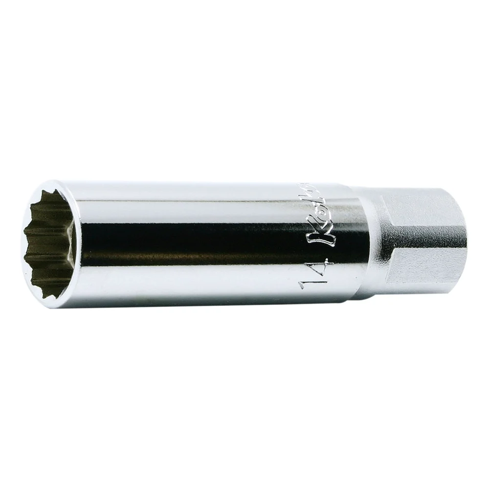 3/8'' 12-kant Zündkerzenschlüssel mit Magnet, 250 mm