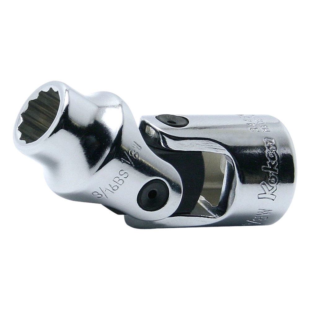 3/8'' 12 kant gelenkstück, whitworth