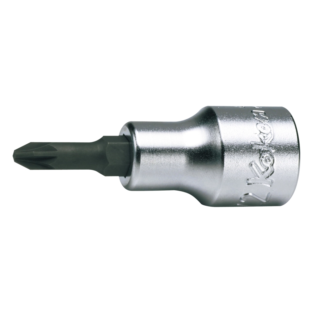 1/2" pozidriv bitstecknuss (pz), 60 mm