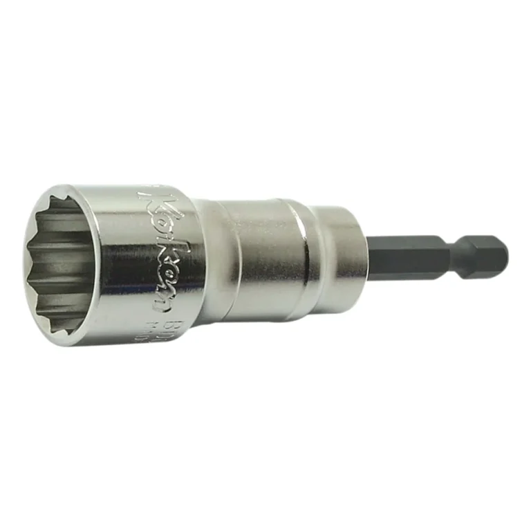 1/4" 12-kant Nuss-Bithalter, 77 mm