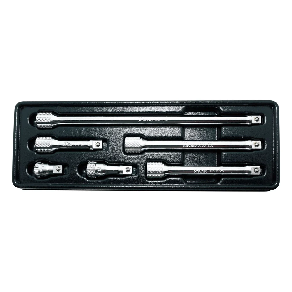 3/8″ Verlängerungen in Kunststoffkassette