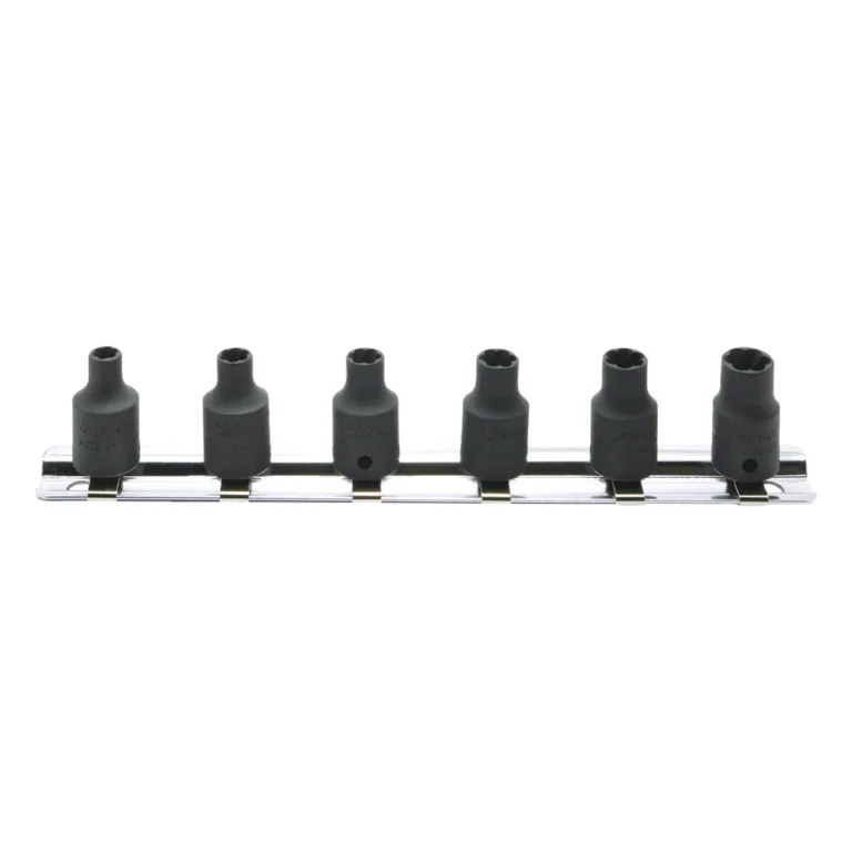 1/4″ Nuttwister, 6-teiliger Satz auf Halteschiene