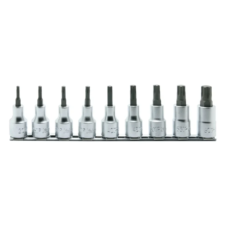 1/2'' TORXPLUS®-Bitsatz, 9-teiliger Satz auf Halteschiene