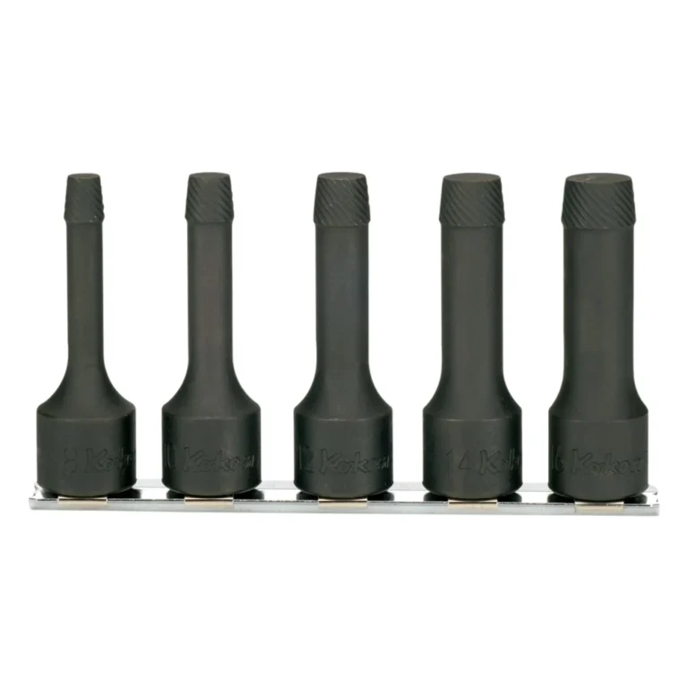 1/2'' Bolttwister, 5-teiliger Satz auf Halteschiene